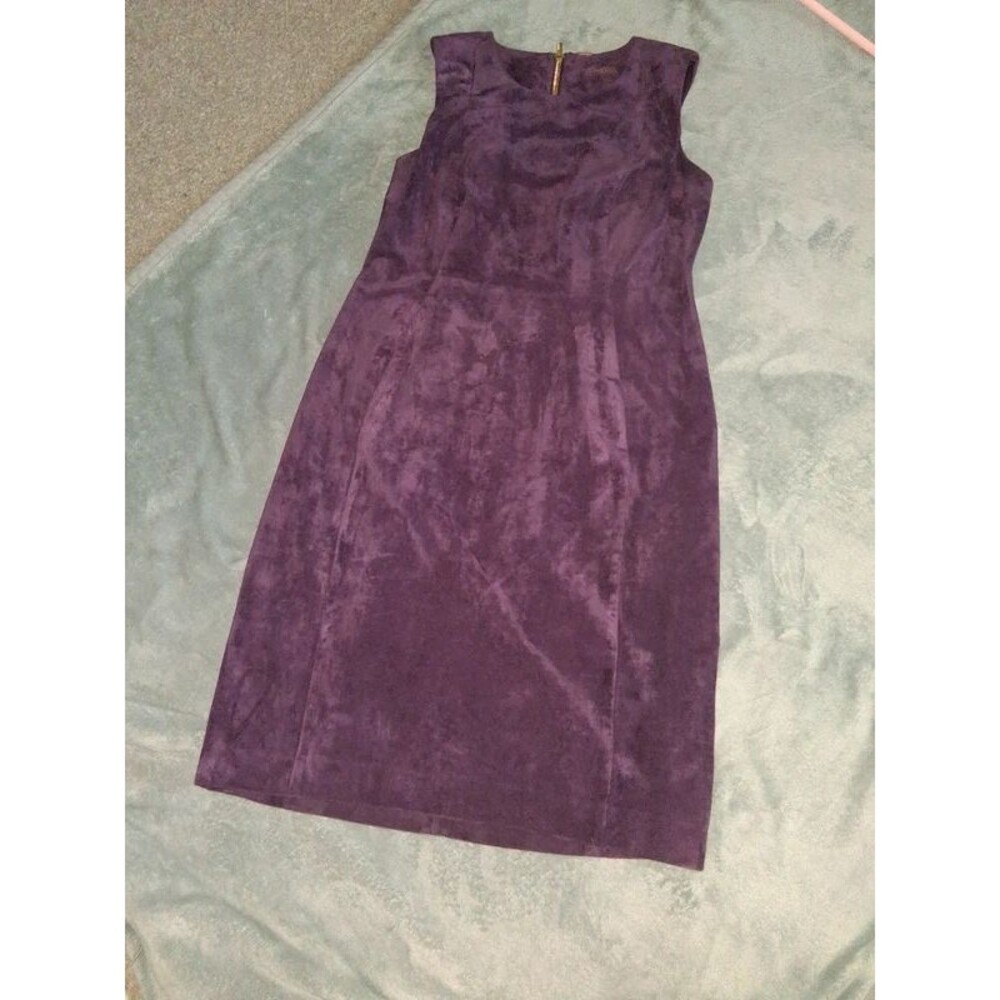 Calvin Klein soft velvet or suede like dress heavy